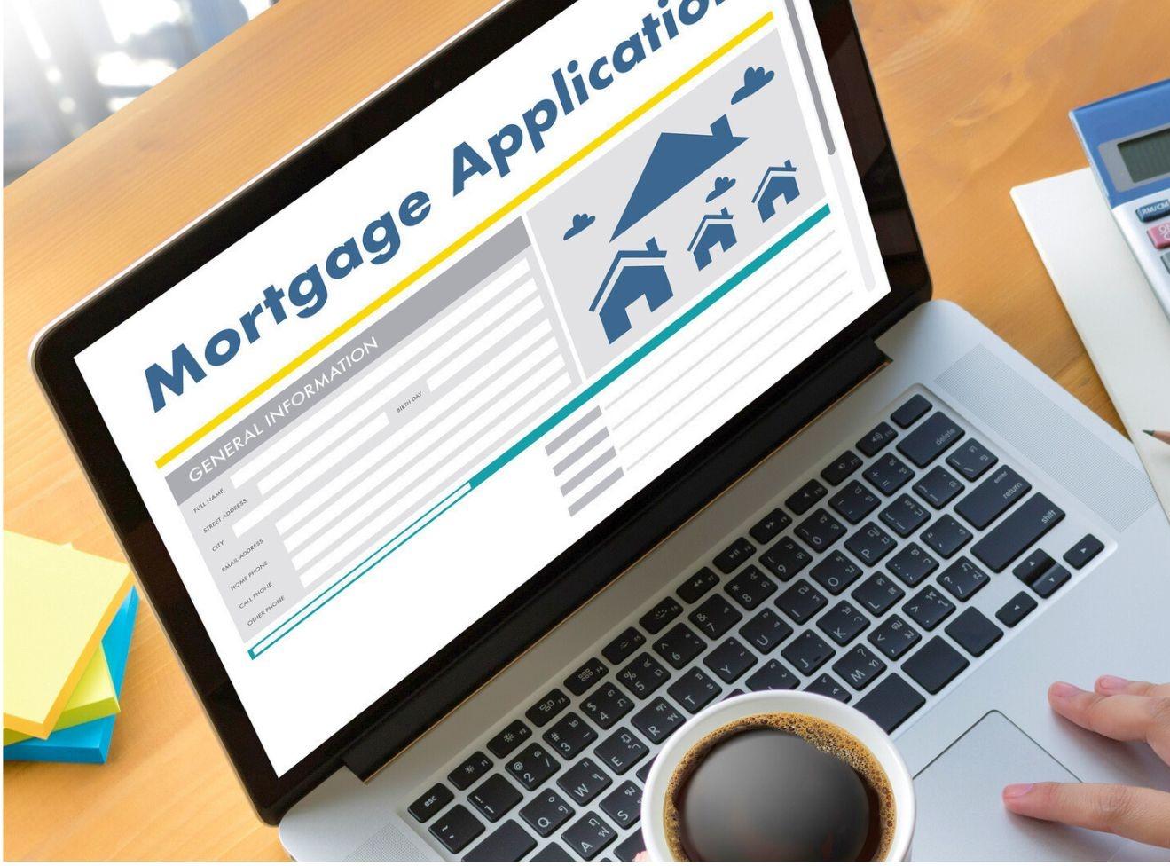 Mortgage application workflow on a digital device